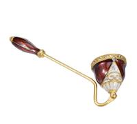 Healifty Éteignoir à Bougies en Métal Émaillé Vintage Petit Extincteur pour Tremper la Mèche Décor Vénitien Accessoire D’Extinction Précis pour Dîner Mariage et Décoration Intérieure