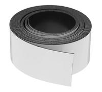 Healifty Étiquettes Magnétiques Réutilisables Blanches Cuisine et Bureaux Cartes Effaçables et Inscriptibles Bandes Magnétiques 30 MM