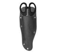 Healifty Étui de Protection Noir en Similicuir pour Ciseaux de Couture et Sécateurs de Jardin, Pochette Légère et Résistante, Accessoire Pratique pour Jardinage et Entretien des Plantes