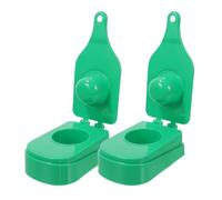 Healifty Fabricant de Boulettes de Viande Antiadhésif et 2 Pièces Manuel en Plastique Vert Ergonomique Taille Constante, Outil Multifonction Cuisine