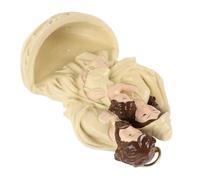 Healifty Figurine Nativité Résine Pendentif De Noël Décor Religieux Murale pour Entrée Statue Catholique De Jésus