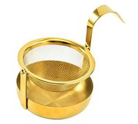 Healifty Filtre à Thé Maille Fine Réutilisable Acier Inoxydable Infuseur pour Tasse et Théière et Facile à Nettoyer Compatible Plupart des Mugs Standards
