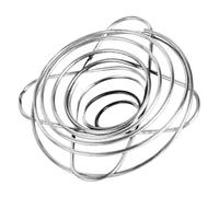 Healifty Filtre Café Inox Pliable Réutilisable pour Camping Support Entonnoir Manuel Portable Compatible Cafetière Verser Passette Expresso Pratique et Compacte