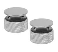 Healifty Fixations Antidérapantes en Aluminium pour Cagoule de Soudage, 2pcs avec Rondelle en Silicone, Mécanisme de Réglage Facile, Adaptées pour Soudure Intérieure et Extérieure