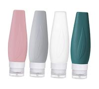 Healifty Flacon Silicone Pour Lotion Flacons Vides Portables Cosmétiques Pour Femmes