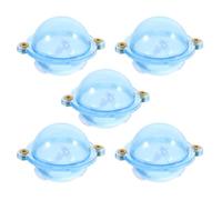 Healifty Flotteur Rond de Pêche Boule Creuse en Plastique 5 Pièces