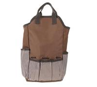 Healifty Fourre-Tout Imperméable Oxford pour Outils de Jardinage, Organiseur Robuste avec Poches Latérales, Grand Rangement Portable pour Outillage Jardin, Électricien et Soudure,