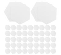 Healifty Gabarits Hexagonaux de Couture en Papier 26 Mm - Lot de 500 Pièces - Modèles pour Patchwork et Quilting - Fournitures de Courtepointe Légères et Résistantes - Outils DIY