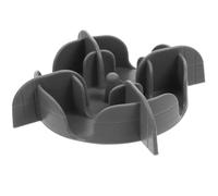 Healifty Gamelle Anti-glouton pour Chien Petit Taille en Silicone Gris Insert Flexible Résistant à l'usure, Accessoire Pratique pour Alimentation Lente, Adaptée aux Croquettes Sèches