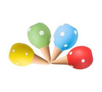 Healifty Globes D'arrosage en Céramique à Pois, 4pcs, Arrosage Automatique pour Plantes D'intérieur, des Déchets d'eau, pour Jardinage et Personnes Occupées