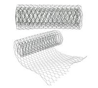 Healifty Grillage à Poules pour Compositions, Treillis Métallique Vert 0,6 Mm, Maille 19 Mm, Rouleau 0,3 X 2,4 M, Fourniture pour Bouquets DIY et Clôture Volaille Robuste et Polyvalente