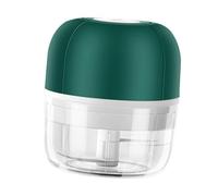 Healifty Hachoir sans Fil Mini Vert Foncé Coupe Ail Légumes Viande Portable Multifonction Gadget Cuisine Compact Sûr et