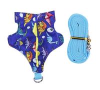 Healifty Harnais Réglable pour Petits Animaux de Compagnie - Laisse Pratique pour Lapin et Rongeurs - Kit Harnais Léger et Confortable - Corde à Lapin Adaptée à L’intérieur et Extérieur -