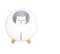 Healifty Humidificateur D'air USB Portable Blanc, Mini Diffuseur D'arômes Silencieux pour Maison et Bureau, Brumisateur Rechargeable Éclairage Led, Usage Domestique et Voyage