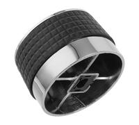 Healifty Interrupteur de commande du barbecue, boutons de remplacement pour grille, diamètre 8 mm, plastique, anneau noir, bouton rotatif pour cuisinière et réchaud de camping