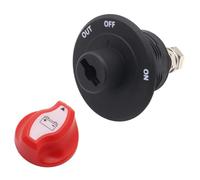 Healifty Interrupteur Déconnexion Batterie Étanche 150a 32 Volts pour Bateau Camping-Car et Voiture, Isolateur Batterie Coupure Principale, Accessoire Électrique Solide pour Véhicules