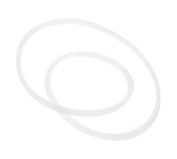 Healifty Joint Silicone pour Couvercle de Friteuse Anneau Étanche Silicone pour Prévenir Fuites Huile Remplacement pour Friteuses et Conteneurs Huile