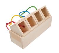 Healifty Jouet Éducatif pour Nourrir Les Perroquets en Matériau Synthétique, Jouet de Fourrage Mastication pour Oiseaux, à Suspendre la Cage, 1pc