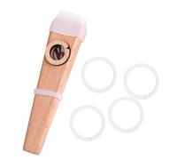 Healifty Kazoo Bois Portable pour Adultes Instrument de Musique Facile à Apprendre Compagnon pour Guitare Ukulélé et Clavier Accessoire pour Débutants