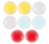 Healifty Kit 8 Lentilles Kaléidoscope Haute Définition Plastique, Garçon et Filles, Dimensions 38x5 Mm, Prismes Colorés Rouge, Blanc, Jaune, Vert, Création et Réparation Kaléidoscopes,