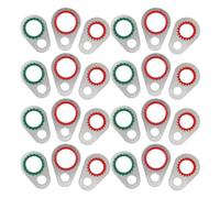 Healifty Kit de 30 Joints et Rondelles d'Étanchéité pour Compresseur d'Air Automobile Pièces de Remplacement Compatibles avec Véhicules Américains Résistance Thermique Contrôle des