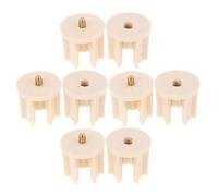 Healifty Kit de 8 Embouts de Rechange Beige 38 MM pour Stores Enrouleurs sans Fil Accessoires Pièces de Rechange pour Pare-Soleil Fixation Compatible pour Stores Intérieurs et