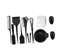 Healifty Kit de Coloration Capillaire avec Bols Peignes et Protège-oreilles pour Salon et Usage Domestique