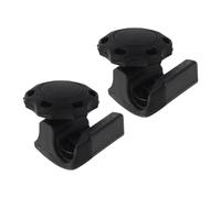 Healifty Kit Fixation Casque Football Américain 2 Pièces - Clips Moletés de Visière et Visserie de Rechange - Maintien Sécurisé Résistant aux Chocs Compatible Entraînement et Match