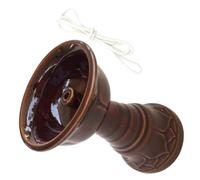 Healifty Lampe à Huile Kérosène Céramique Vintage avec Mèche Décoration Intérieure pour Temple et Maison Éclairage Urgence et Ambiance Chaleureuse