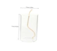 Healifty Lampe à Pétrole Rétro Cylindrique en Verre Transparent Lampe Décorative 1 Ensemble pour Intérieur Ambiance Chaleureuse pour Mariage et Salon