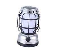 Healifty Lampe de Camping LED Rechargeable USB Multifonctionnelle Lanterne Portable Compacte pour Tente et Plein Air Lumière Douce pour Randonnée et Urgence