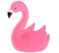 Healifty Lampe de Chevet LED de Flamant Rose, Veilleuse Décorative Douce pour Chambre, Lampe D’ambiance Garçon et Filles Artisanale en Vinyle, pour Chambre et Salon, Lumière Non