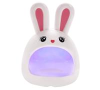 Healifty Lampe LED pour Ongles en Gel Lapin Blanche 24w Séchage Rapide et Manucure sans Bulles, Mini Lampe Manucure Portable en Abs pour Nail Art et DIY