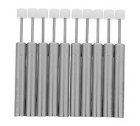 Healifty Lot de 10 Amortisseurs Hydrauliques pour Poubelle Blanc Piston en Acier Inoxydable Amortisseur Silencieux de Couvercle Cuisine Bureau et Maison Réducteur de Bruit et Fermeture