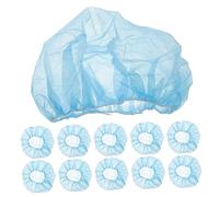 Healifty Lot de 100 Bonnets en Tissu Non Tissé Couvre-Charlotte Jetable Respirant pour Infirmières Cuisine Accessoire de Travail pour et Restauration