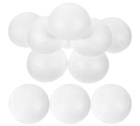 Healifty Lot de 100 Boules en Mousse Semi-sphérique pour Loisirs créatifs et modélisation, décorations de Noël, fêtes, Cadeaux de préférence 4 cm