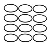 Healifty Lot de 12 Anneaux Antichoc en Caoutchouc pour Support de Microphone à Condensateur, Bandes Élastiques de Fixation Antivibrations, Compatibles Supports de Micro de 1,3 Pouce,