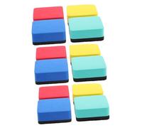 Healifty Lot de 12 Effaceurs Magnétiques EVA pour Tableau Blanc Scolaire et Bureau Effaceurs à Sec Colorés Accessoires Portables pour Enseignants et Réunions
