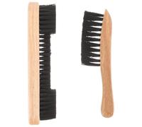 Healifty Lot de 2 Brosses en Bois pour Table de Billard, 23 Cm Brosse D’Angle, Poils Longs et Courts, Accessoire de Nettoyage pour Tapis, Kit Pratique pour Entretien et Dépoussiérage