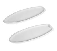 Healifty Lot de 2 Moules en Silicone Époxy Forme Planche de Surf pour Dessous de Verre Réutilisables Antiadhésifs pour Décoration DIY Maison et Bureau Accessoires Bricolage Artisanat