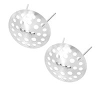 Healifty Lot de 2 Passoires à Thé Sphériques 22 Mm en Alliage pour Théière en Terre Cuite Violette, Filtre à Bec Verseur Neuf Trous, Ressort Suspendre Sécurisé, Accessoire Pratique