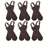 Healifty Lot de 20 Paquet à Vin avec Poignée Paquet Réutilisables en Tissu Non Tissé Épais Porte-Bouteilles Individuels Imperméables pour Vin Whisky et Bière pour Fêtes et Présents