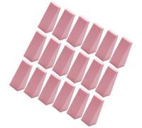 Healifty Lot de 3 Paquets de 24 Éponges à Dégradé pour Ongles, Petites Éponges en Mousse Douce Rose, Outils de Nail Art à Faces Multiples pour Manucure Dégradée et Application Vernis