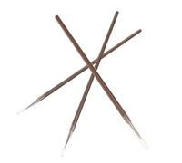 Healifty Lot de 3 Pinceaux à Calligraphie Chinoise en Poils de Loup Tailles Grosse Moyenne et Petite Kit de Stylos pour Dessin au Trait Peinture Traditionnelle et Écriture Artistique