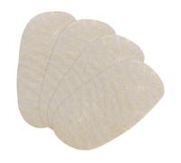 Healifty Lot de 4 Coussinets de Chevalet en Parchemin pour Violon et Alto Protège-Cordes de Rechange Accessoires d'Instrument de Musique Protection Solide pour Corde de Usage