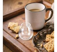 Healifty Lot de 4 Mini Pichets à Lait en Verre 20 Ml Pichet à Café Japonerie Transparent Bec Verseur Anti-Goutte Distributeur de Miel et Sauce pour Cappuccino Expresso et Service à