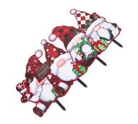 Healifty Lot De 4 Panneaux De Jardin en PVC Représentant Un Pays des Merveilles Hivernales des Piquets De Jardin pour Les Fêtes Le Nouvel an Noël Les Fêtes De Fin D'Année pour