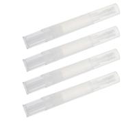 Healifty Lot de 4 Stylos à Lèvres Vides 4ml Pinceau Applicateur Abs pour Croissance des Cils et Parfum, Recharge Liquide sans Gaspillage