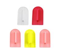 Healifty Lot De 5 Spatules À Pour Pâte À Gâteau Pâtisserie Décoration Glaçage Fondant Lisseur En Polypropylène Couleur Aléatoire