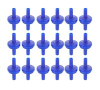 Healifty Lot de 50 Clapets Anti-Retour en Plastique Bleu pour Pompe à Air Aquarium, Prévention du Reflux et Flux D'oxygène, Accessoire Indispensable pour Aquariums